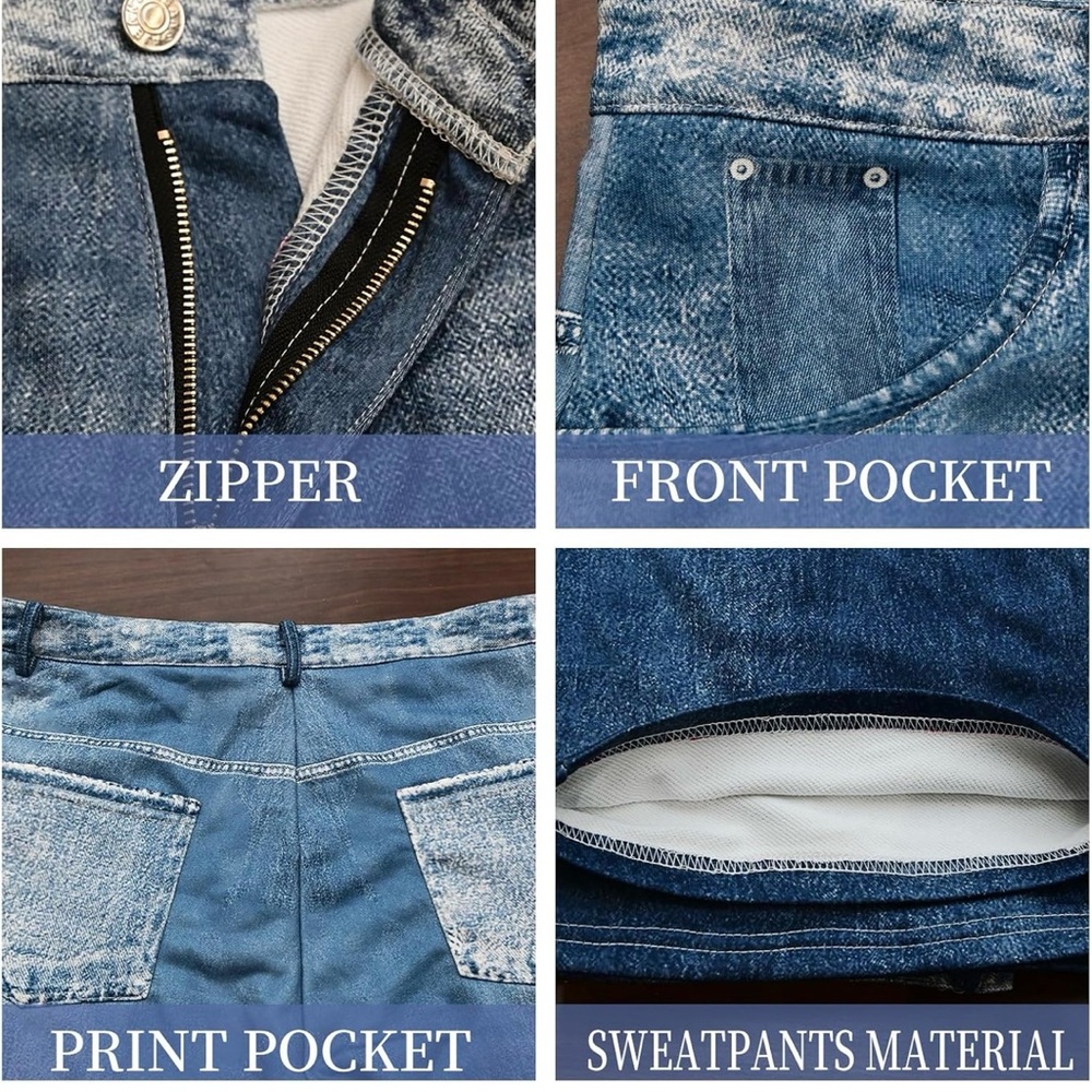 Sweatpant Jeans Size XS-S